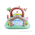 Жаңы дизайн бакча слайд Sprinkler Inflatable Sprinkler Pool